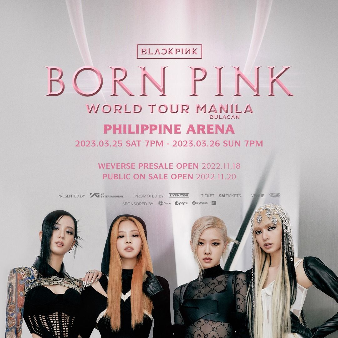 Blackpink Philippine Arena Ticket, Tickets & Vouchers, Event Tickets on