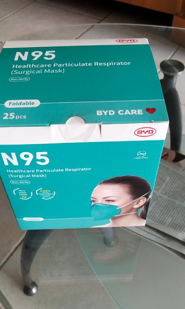 BNIB N95 surgical masks and 1740 N95 Respirator masks, Health