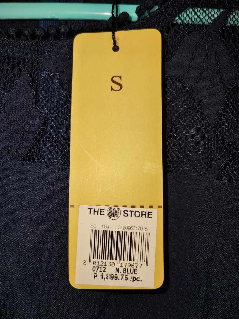 BNWT Dress (Category: Dresses) located in Rizal. Submitted by maxxthecat (Listing ID 1198105728, Image 3). Description: Color is Navy Blue.