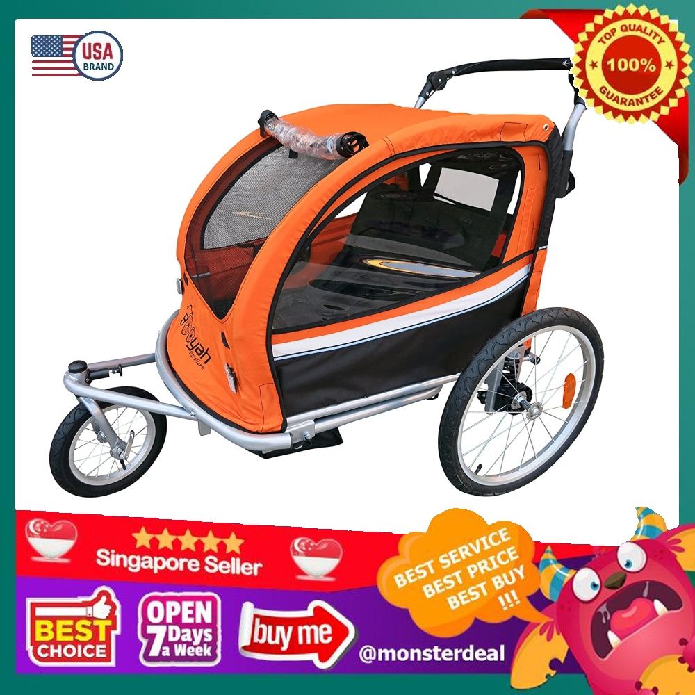 Booyah stroller sales bike trailer