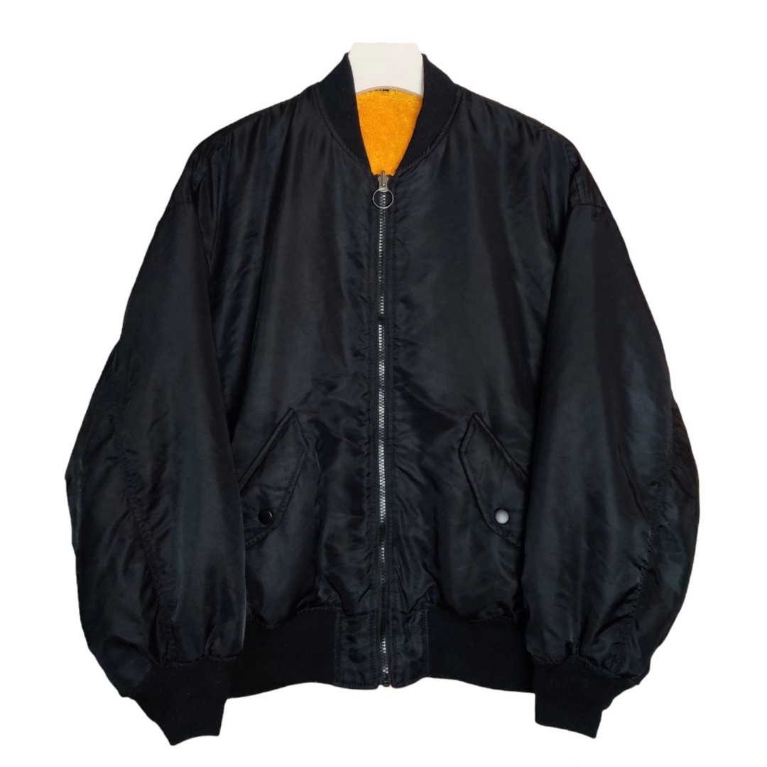 (XL) BROWNY Men's Reversible Bomber Jacket, Men's Fashion, Coats ...