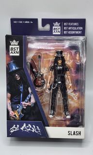 BST AXN Guns N' Roses Slash 5” Action Figure NEW GNR