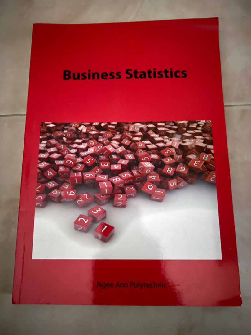 Business Statistics Textbook, Hobbies & Toys, Books & Magazines