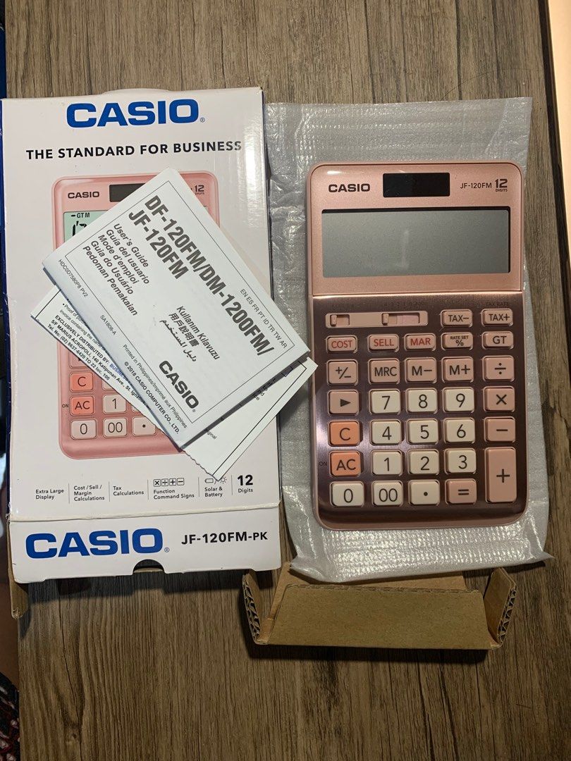 Calculatrice Casio FX82EX - Rose