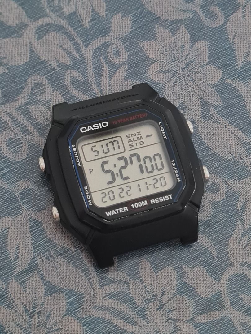 Casio W 800H Digital Sports Quartz Alarm Chrono Watch 10BAR Water Resistance