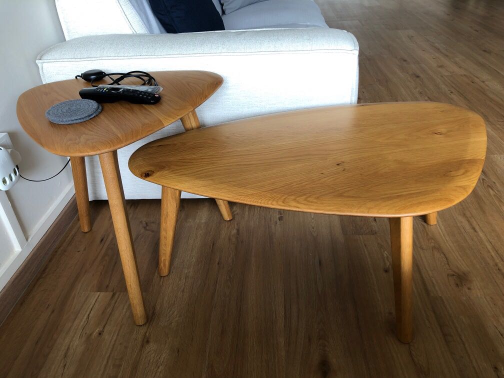 Castlery Vincent coffee table set of 2, Furniture & Home Living