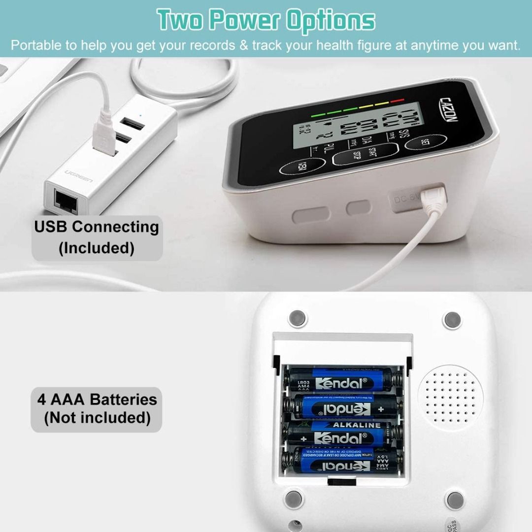 Cazon Digital Blood Pressure Monitor B26, Health & Nutrition, Health