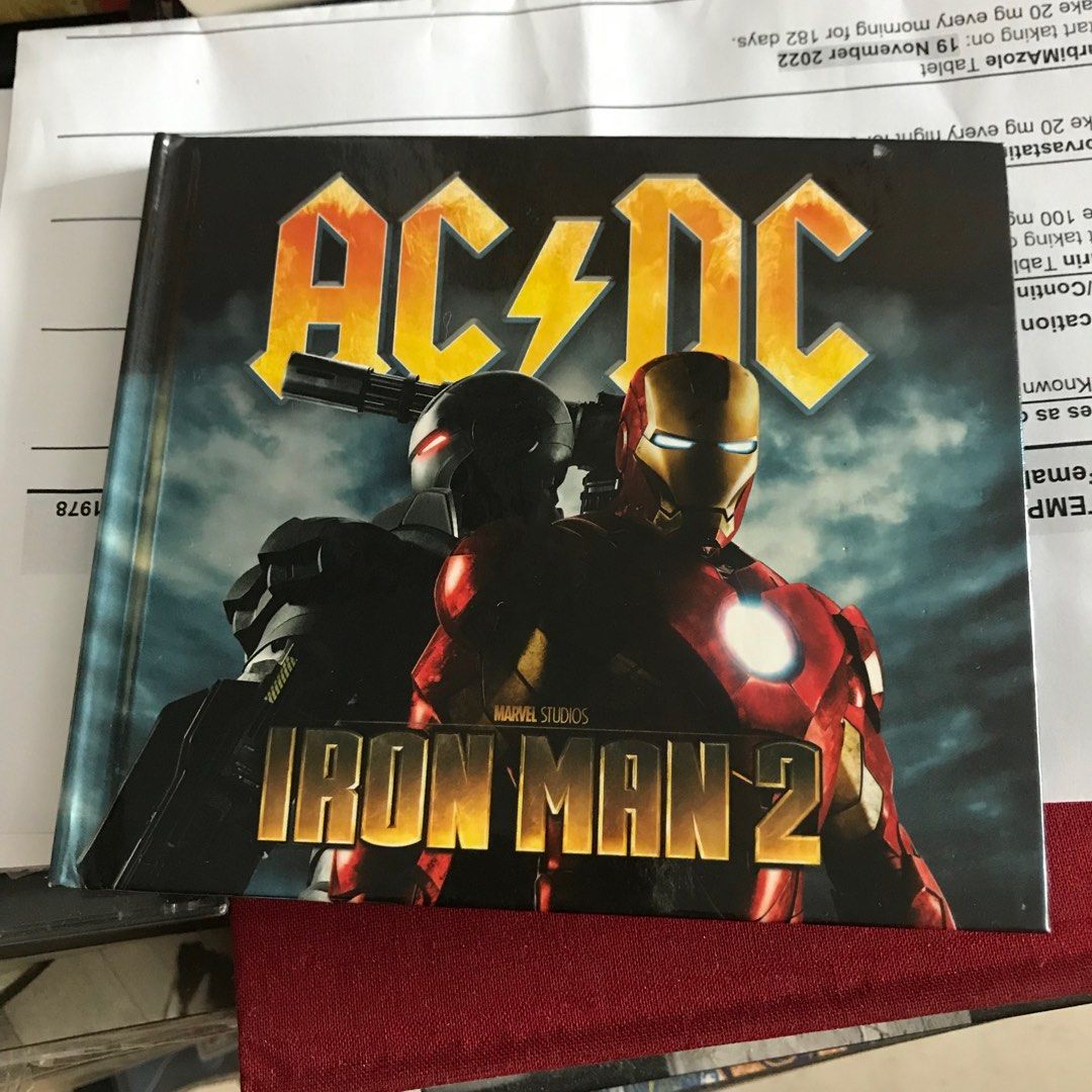 [CD+DVD] AC/DC – Iron Man 2, Hobbies & Toys, Music & Media, CDs & DVDs ...