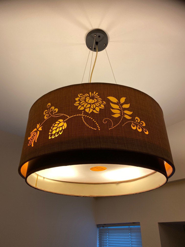 Ceiling light Lamp with shade, Furniture & Home Living, Lighting