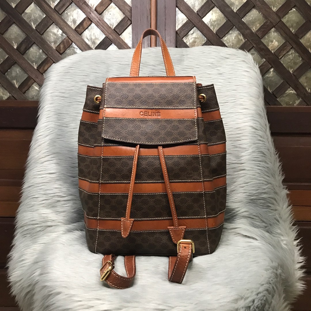 Celine Vintage macadam backpack - Janjira_Brandname