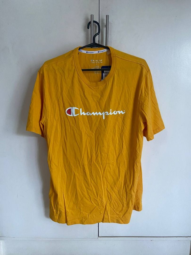 Yellow shirt champion new arrivals