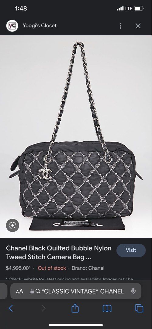 Chanel bubble tweed (LIMITED EDITION 2011), Luxury, Bags & Wallets