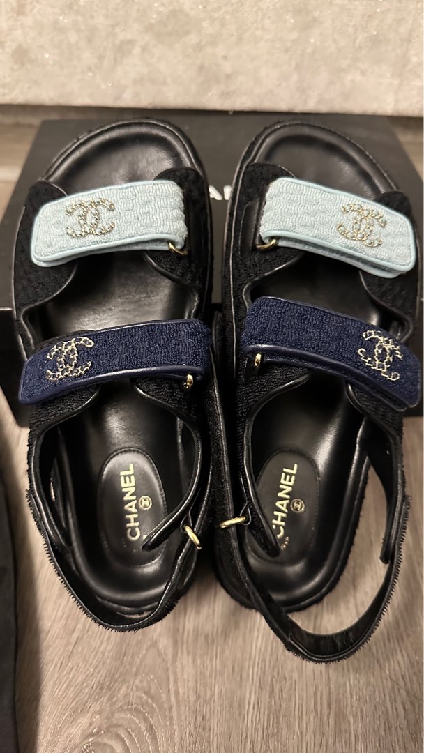 Chanel dad sandals new arrivals 37
