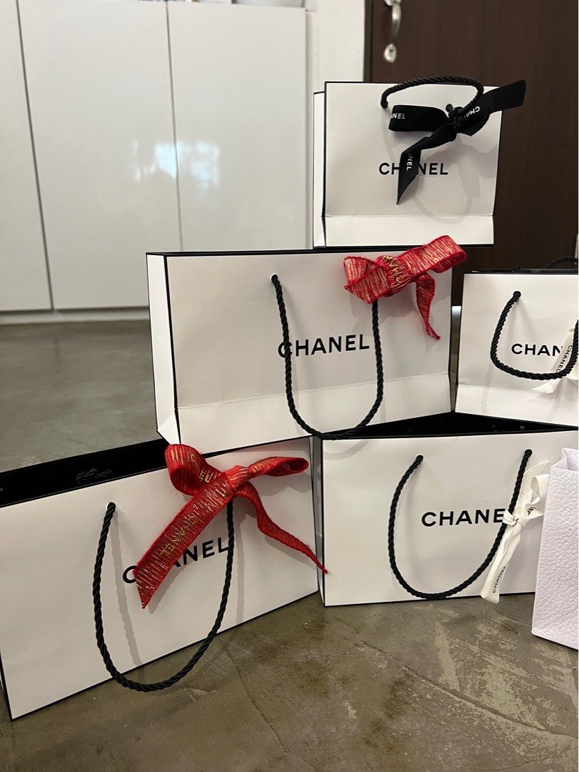 Paper gift bag Chanel prada gucci Dior for jewelly wallet - 7DEC22