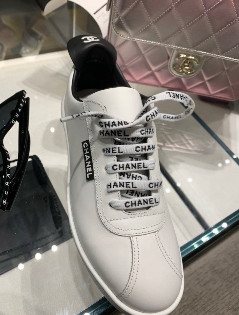 Chanel sneakers 波鞋size 38, 女裝, 鞋, 波鞋- Carousell