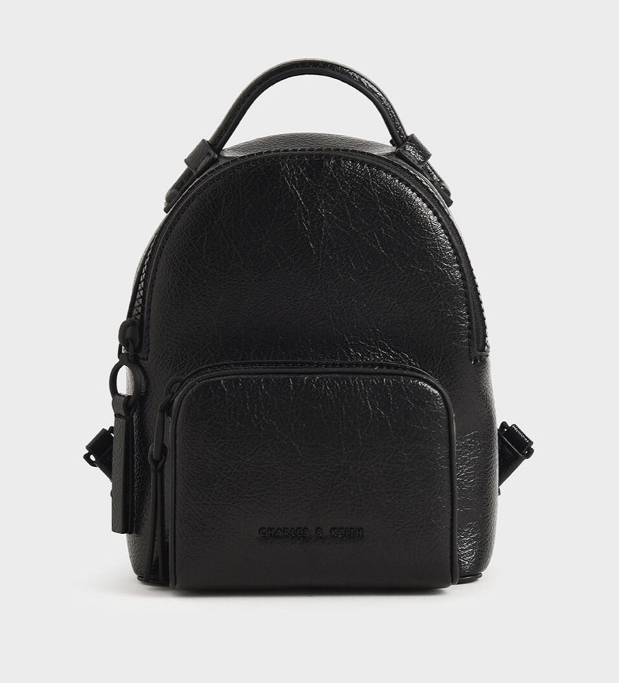 Charles&Keith Mini Backpack, Women's Fashion, Bags & Wallets, Backpacks ...
