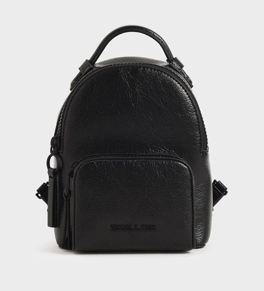 Charles&Keith Mini Backpack, Women's Fashion, Bags & Wallets, Backpacks