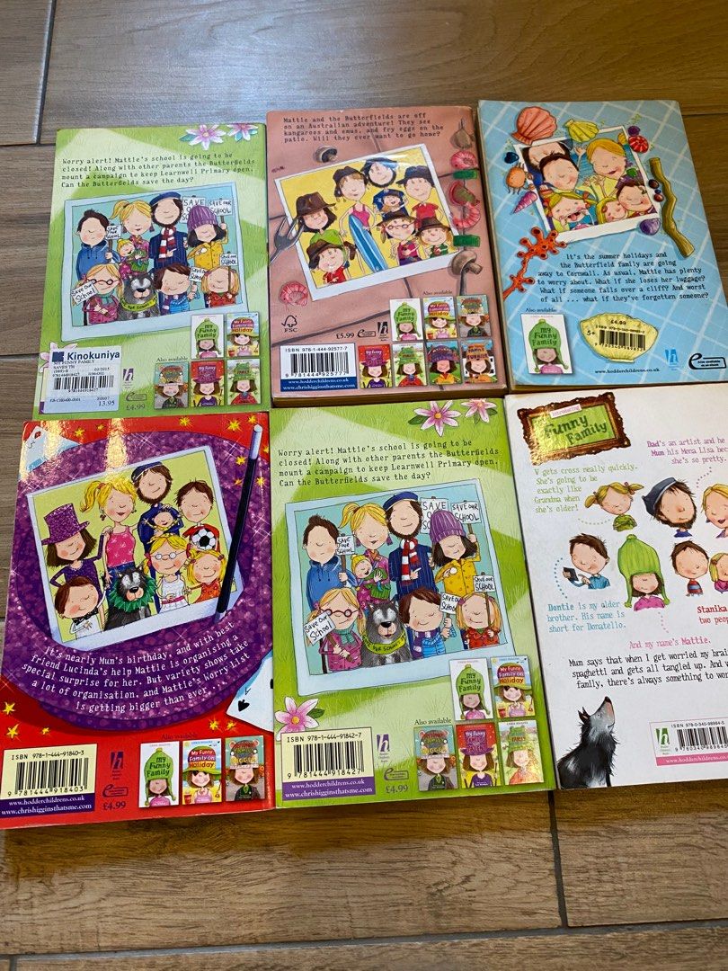 Children Books My Funny Family by Chris Higgins , Hobbies & Toys, Books &  Magazines, Fiction & Non-Fiction on Carousell