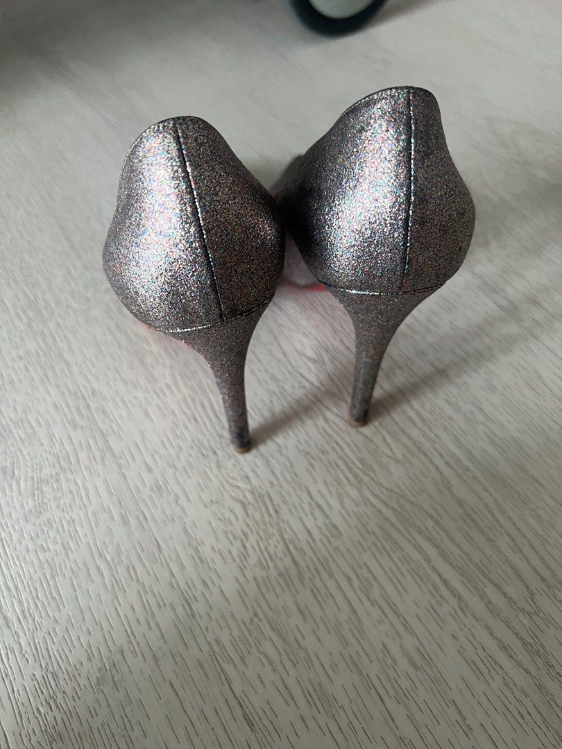 Christian louboutin glitter heels outlet