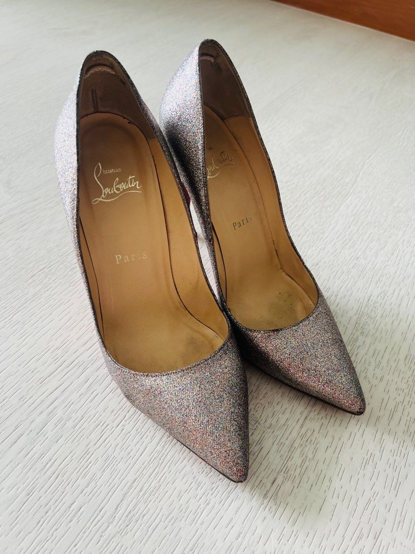 Christian louboutin clearance sequin heels