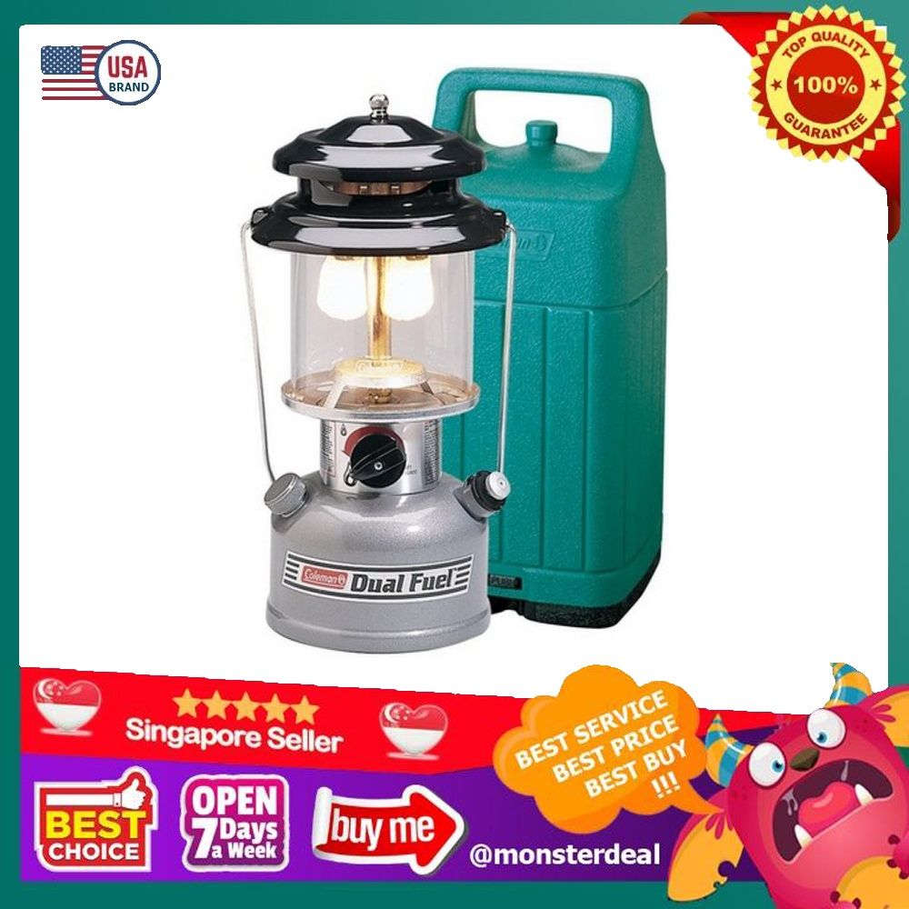 Coleman Powerhouse Dual Fuel ランタン295A s Coleman Powerhouse Dual Fuel Lantern 295A Series In Hard
