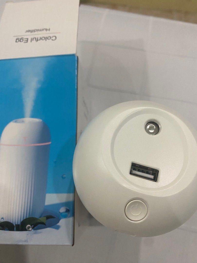 Colorful egg humidifier on Carousell
