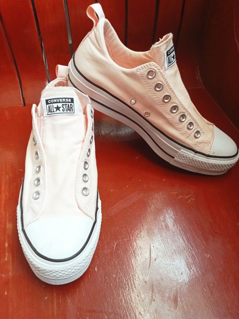 Converse US W11 peach limited edition with foam Women s Fashion