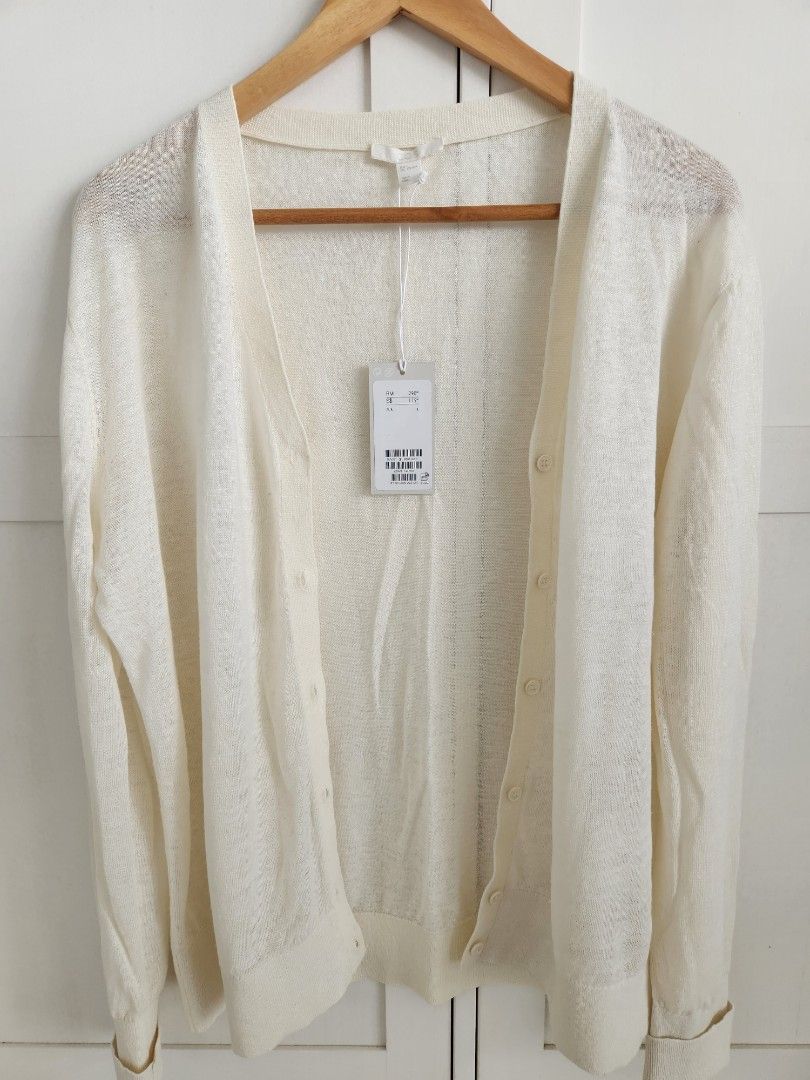 cos linen cardigan