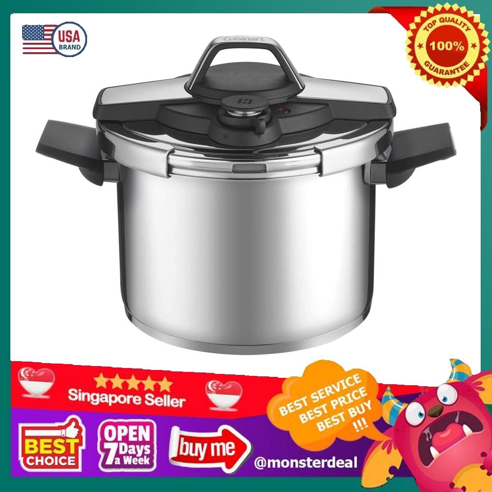 Cuisinart CPC22 6 Professional Collection Stainless Pressure cooker Medium Silver