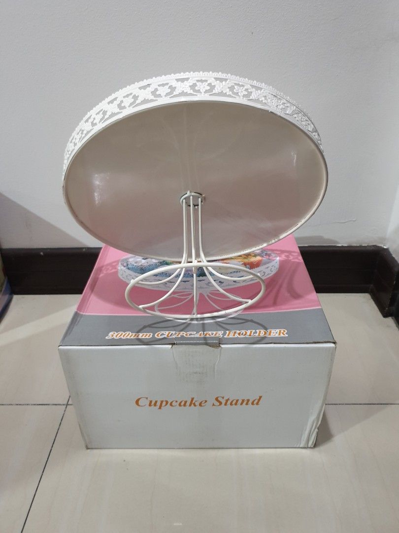 Cupcake Stand 300mm (Category: Bakeware) located in Quezon City. Submitted by sellermrlein (Listing ID 1198022291, Image 2). Description: cupcake stand 300mm ASIS as shown in photo.