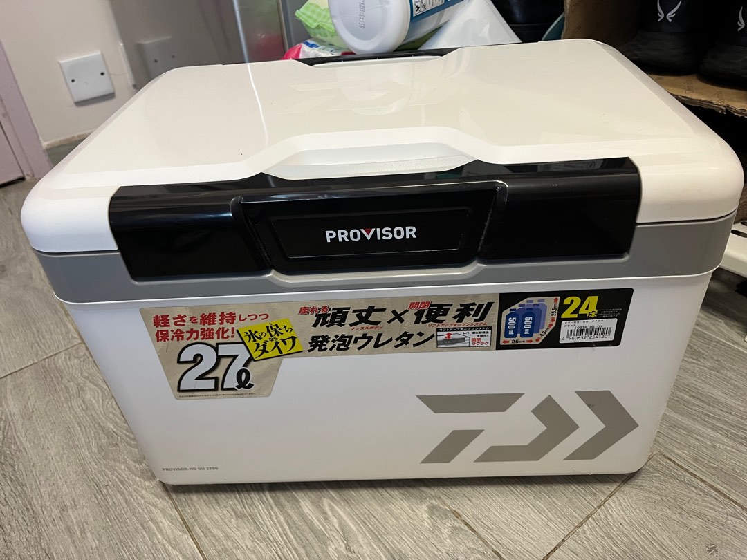 DAIWA PROVISOR HD GU 2700 27L [硬式冰箱], 運動產品, 釣魚- Carousell