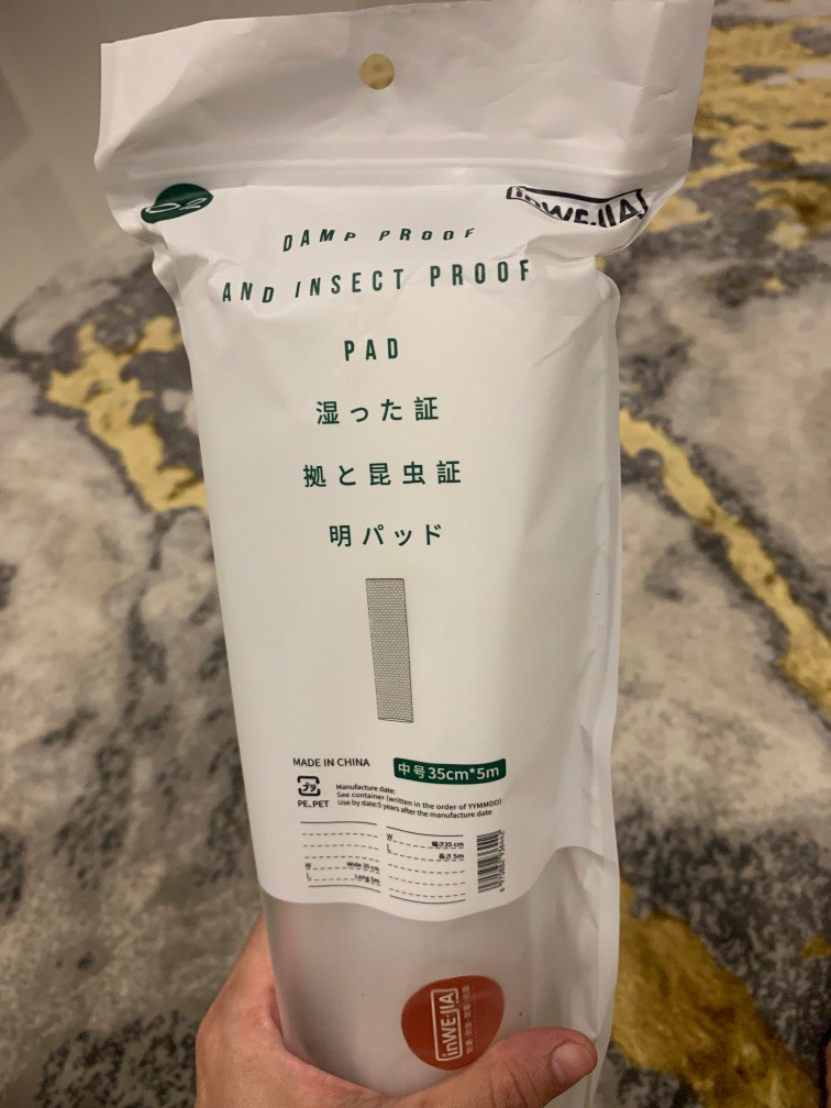 Damp and Insect proof cupboard liner, Furniture & Home Living