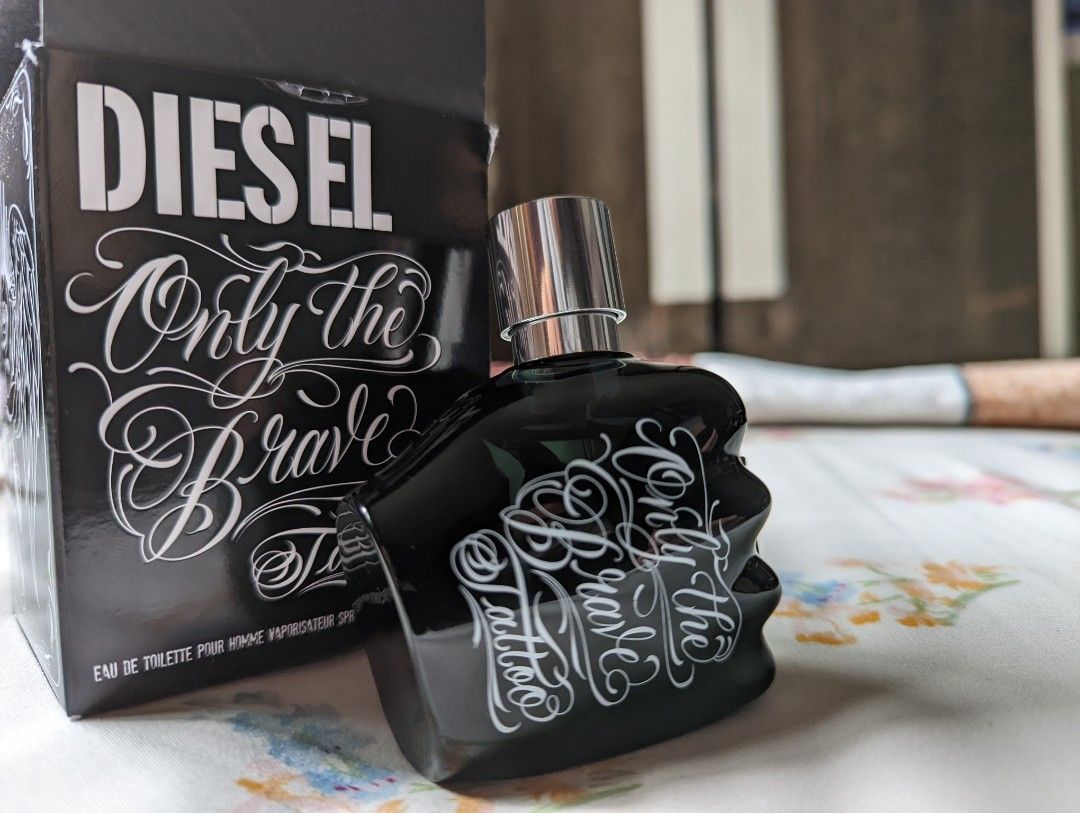 Diesel Only The brave Tattoo (50ml), Beauty & Personal Care, Fragrance &  Deodorants on Carousell