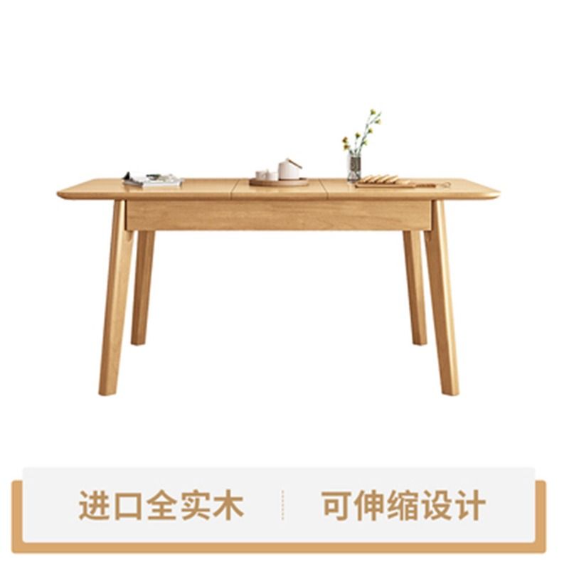 Dining Table 22mm ALL Solid Wood Table Extend Table, Furniture & Home