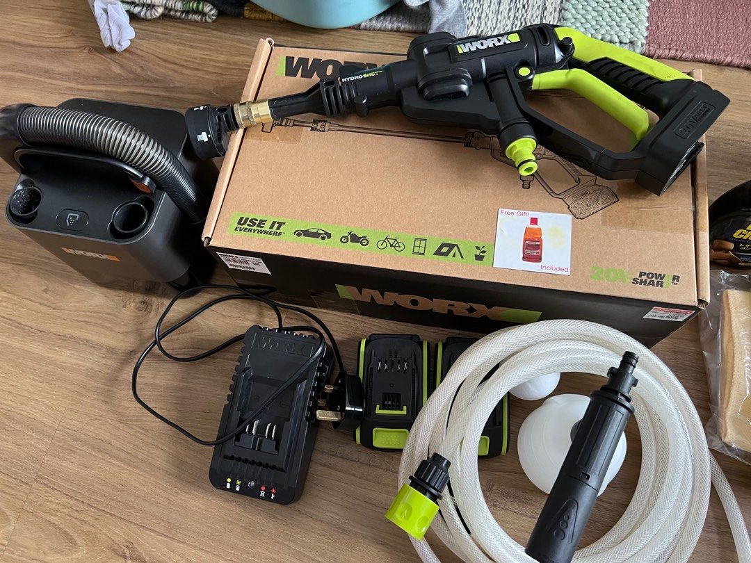 Worx sales hydroshot wu629