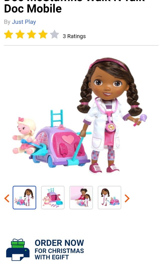 Doc McStuffins Walk N Talk Doc Mobile