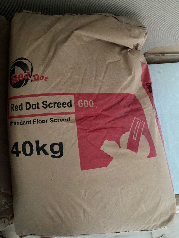 Excess cement floor screed emix renoplast, Furniture & Home Living ...
