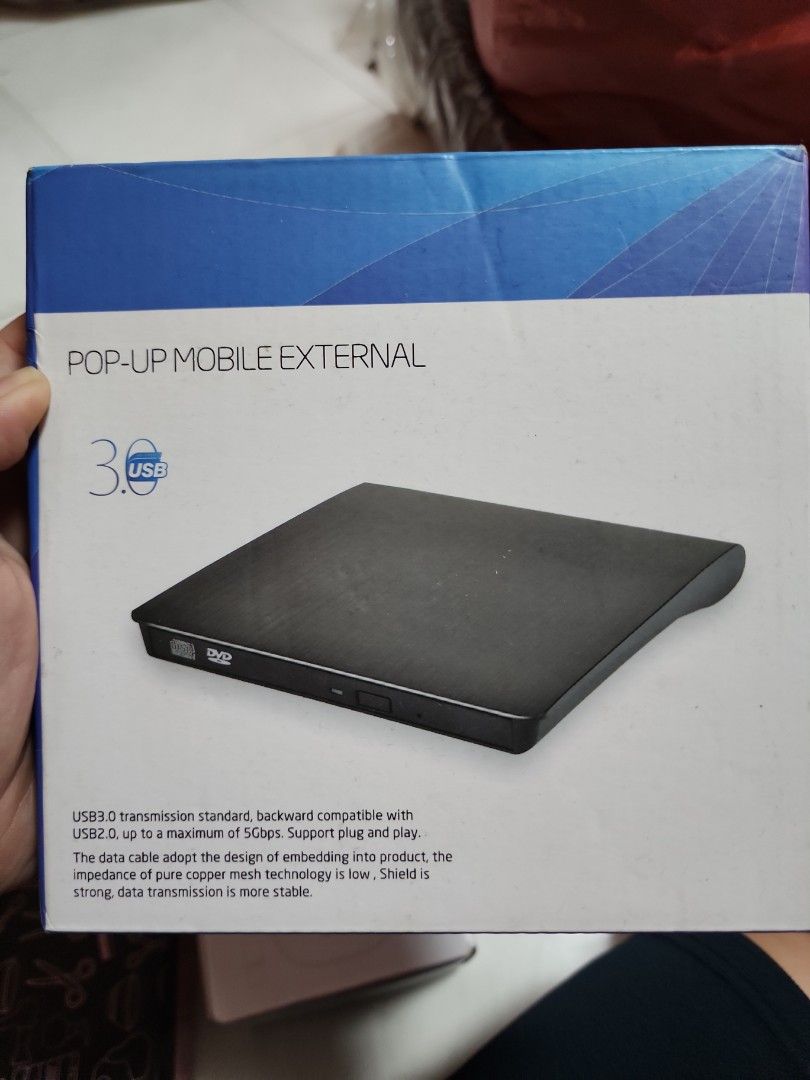 External DVD Drive USB 3.0, Computers & Tech, Parts & Accessories