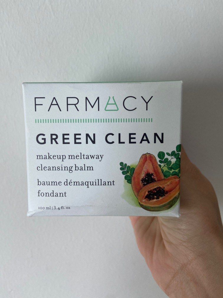 Farmacy Green Clean Cleansing Balm, Beauty & Personal Care, Face, Face ...