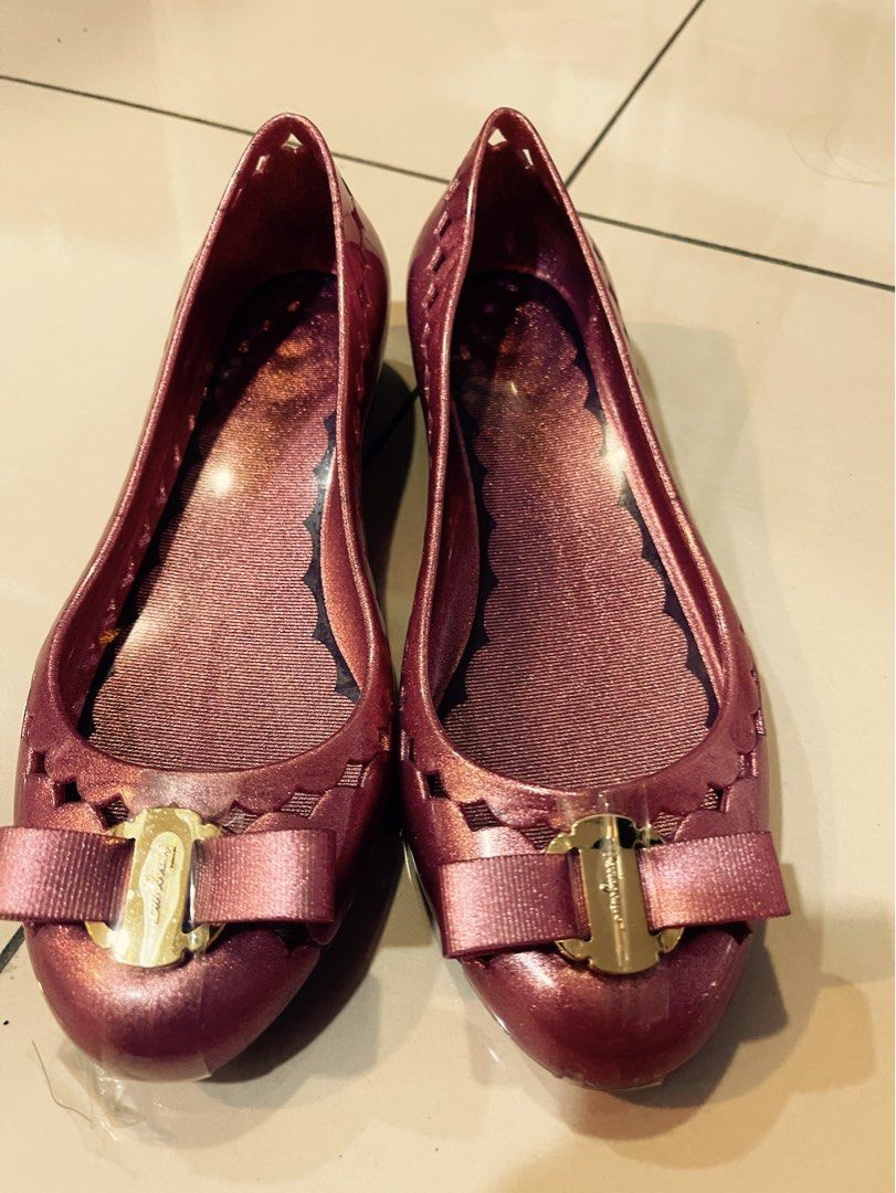 Ferragamo jelly cheap flats review