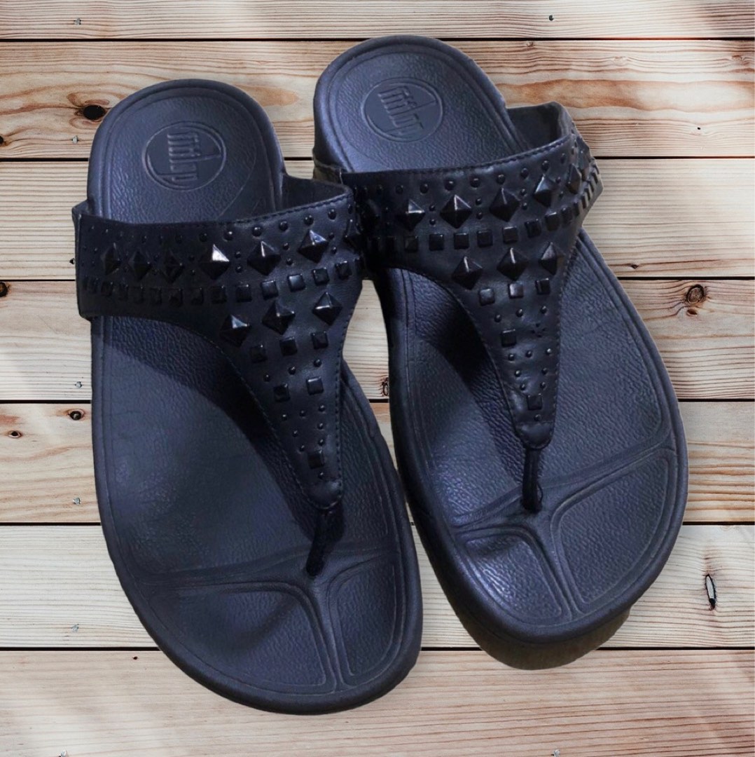FitFlop Biker Chic Slip On Women s Fashion Footwear Slippers
