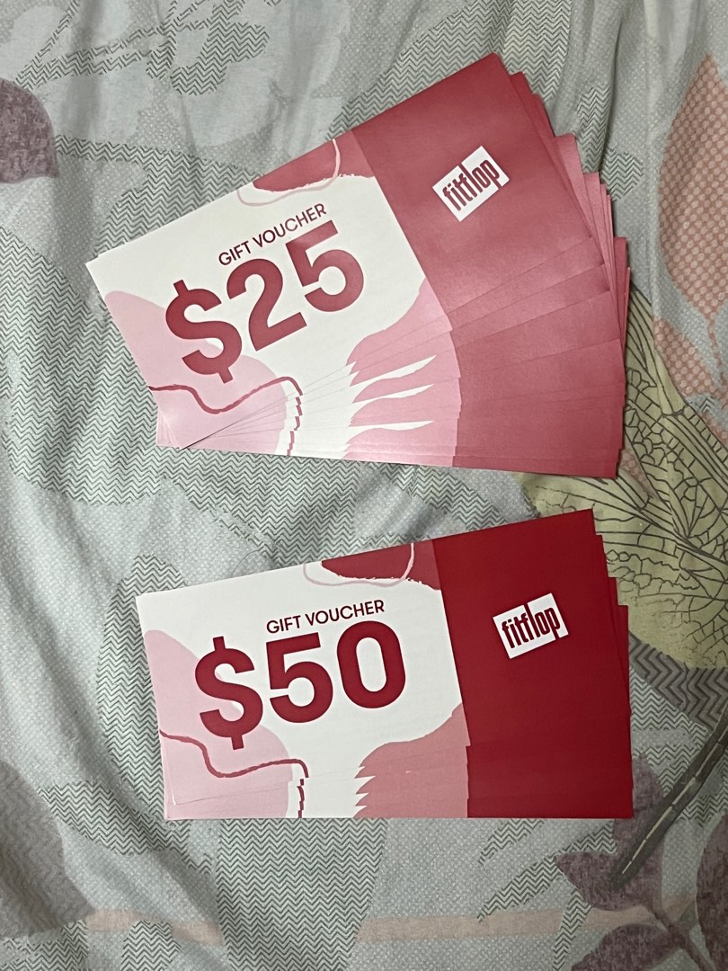 Fitflop Store Gift Voucher, Tickets & Vouchers, Vouchers on Carousell