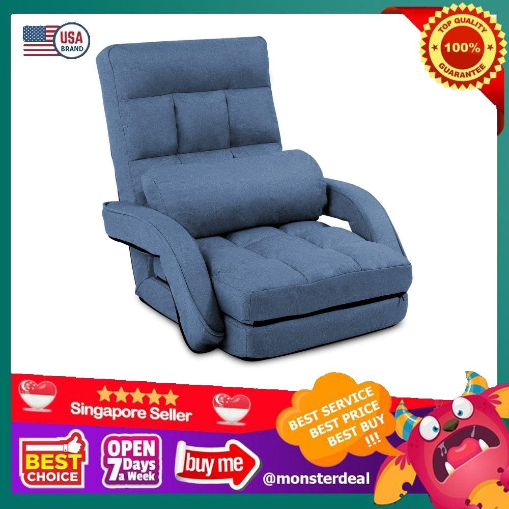 FREE DELIVERY FLOGUOR 42 Position Adjustable Floor Chair Chaise