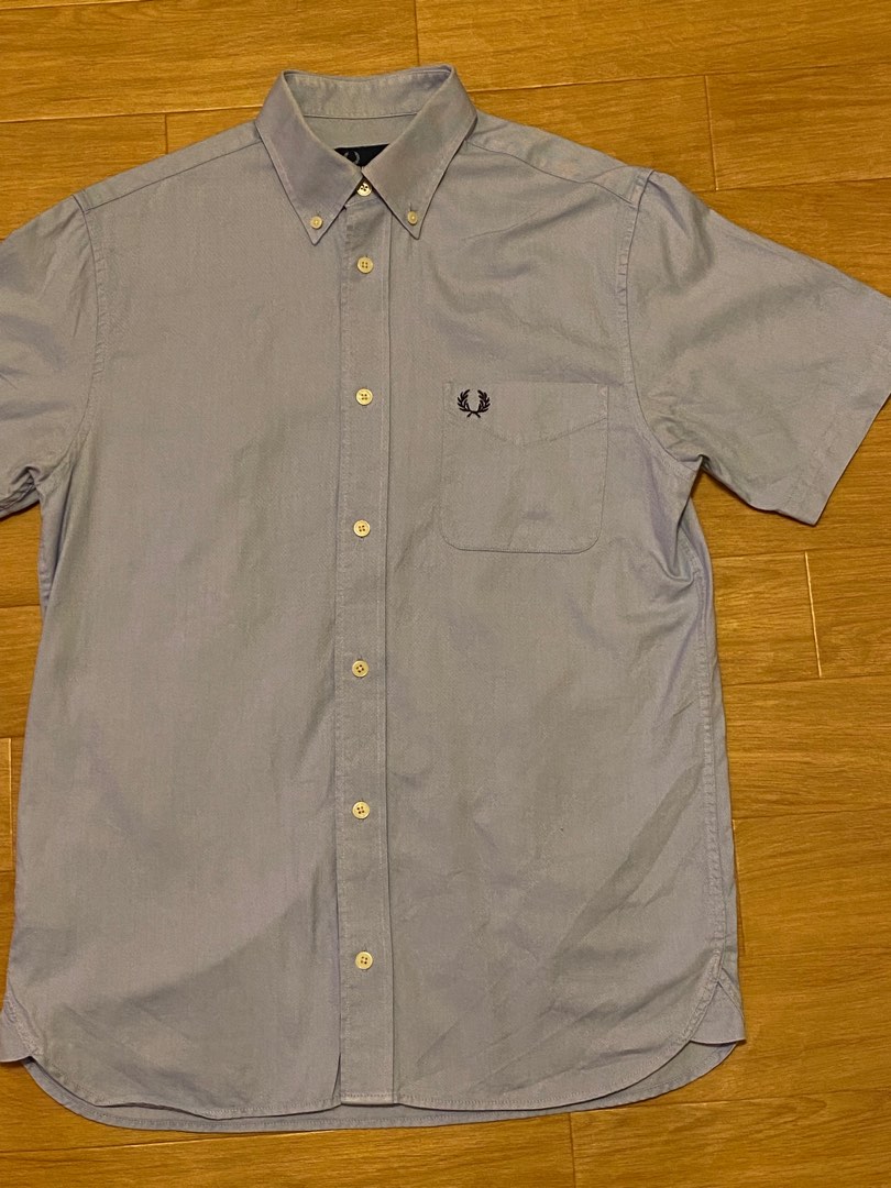 mens short sleeve shirts fred perry