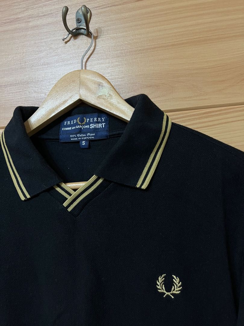 Fred Perry X CDG, Men's Fashion, Tops & Sets, Formal Shirts on Carousell