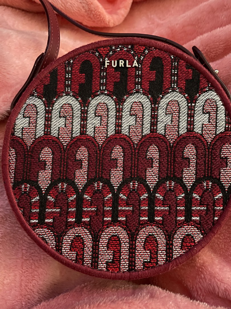 Furla Real Round Crossbody Bag, Women's Fashion, Bags & Wallets, Cross