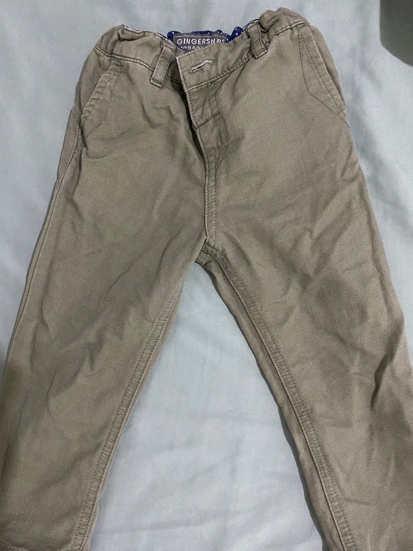 Gingersnaps Pants Baby Boy (Category: Babies & Kids Fashion) located in Cavite. Submitted by lermrr (Listing ID 1198141237, Image 1). Description: Gingersnap Pants for Baby Boy Size 18 (12-2 years old).