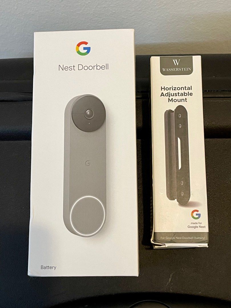 Google Nest Doorbell (battery) Ash, Furniture & Home Living, Security