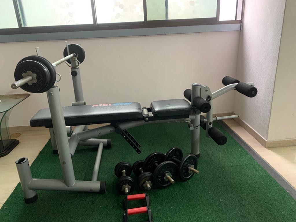 Green hotsell gym equipment
