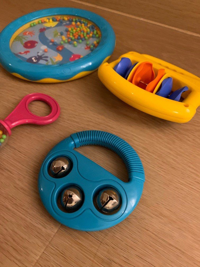 Halilit Regenstab 20 Cm – Baby-Spielzeug Ab 6 Monaten, Fördert Hand-Augen-Koordination & Musikalität